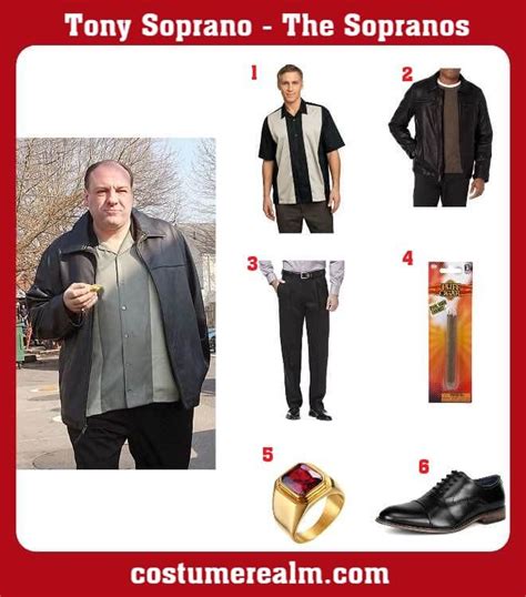 dress like tony soprano.